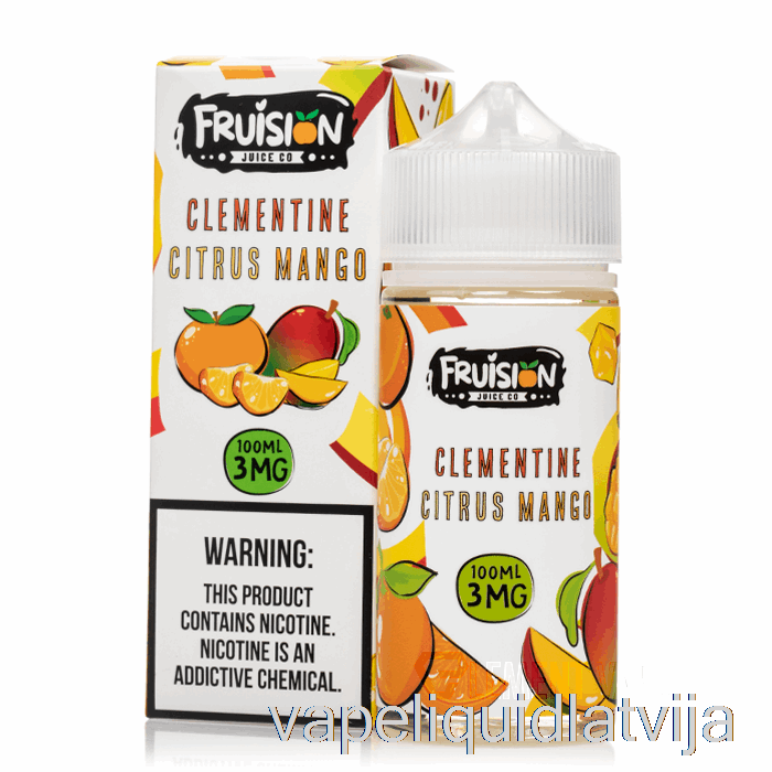 Clementine Citrus Mango - Fruision Sula Co - 100ml 0mg Vape šķidrums